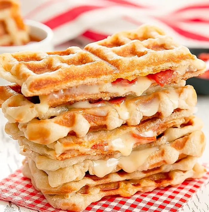 Pizza Waffles
